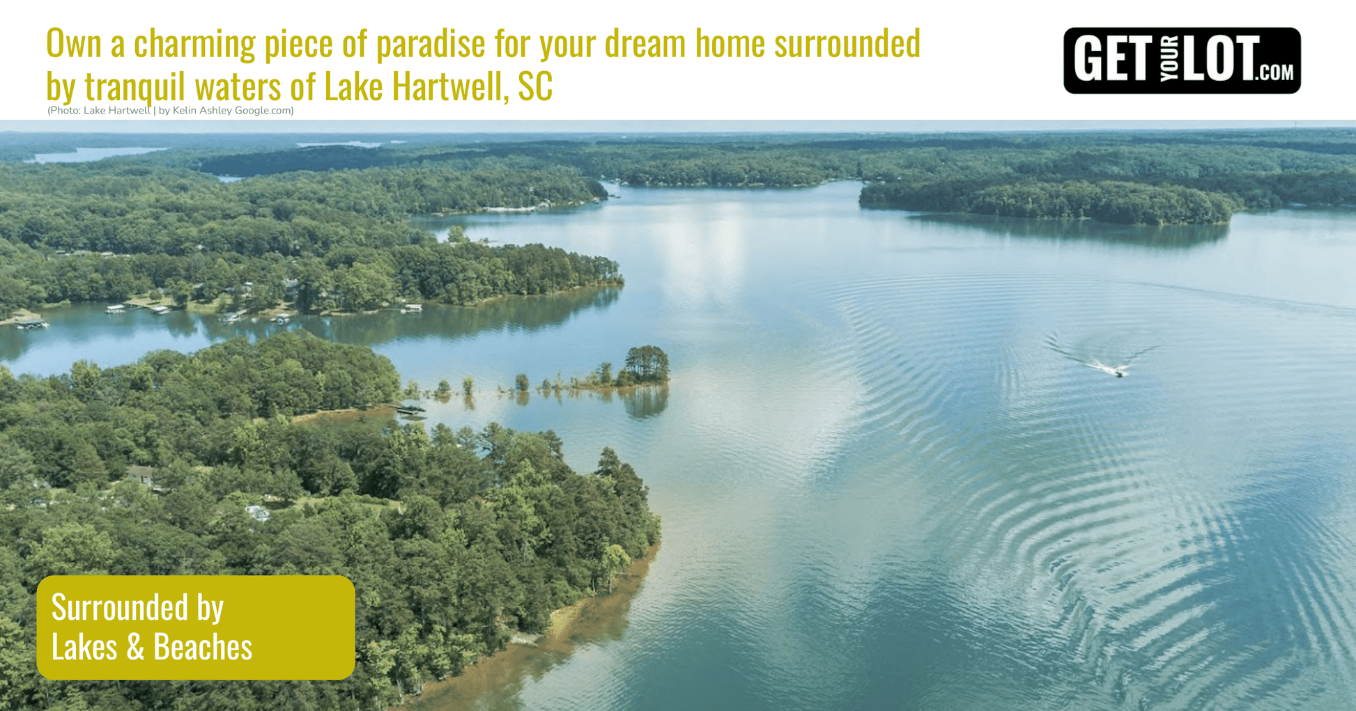 Own a charming piece of paradise for your dream home surrounded by tranquil waters of Lake Hartwell, SC