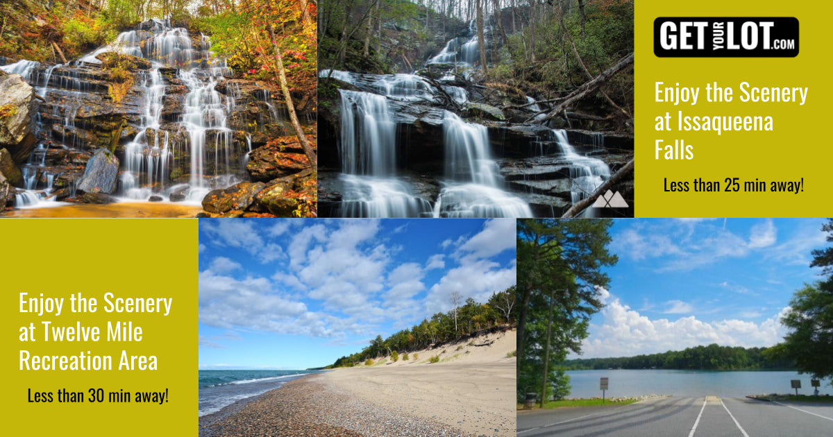Enjoy the Scenery at Issaquenna Falls in less than 25 minutes and Twelve Mile Recreation Area in less 30 minutes away
